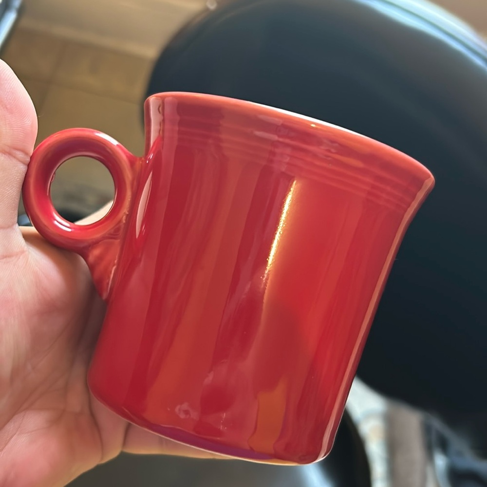 Vintage Cherry Red Fiesta Ware